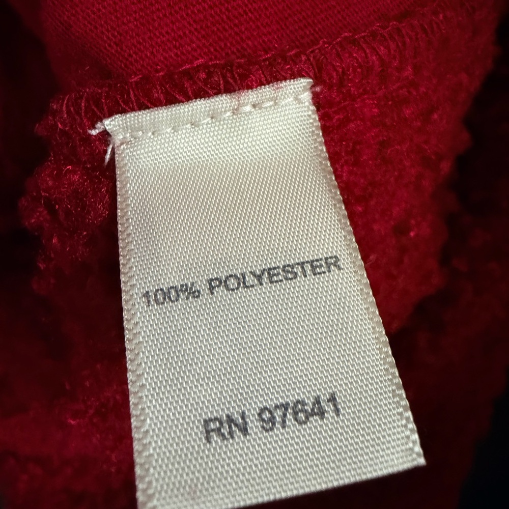 J. Jill Vibrant Red Teddy Jacket - Picture 4 of 4